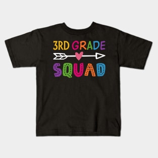 3rd grade squad Kids T-Shirt